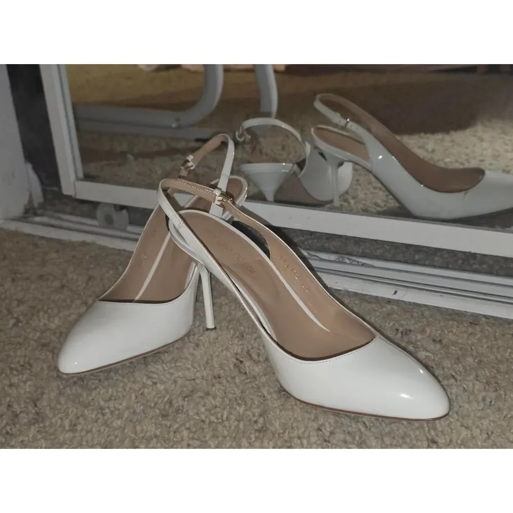 Sergio-rossi Women's White Courts